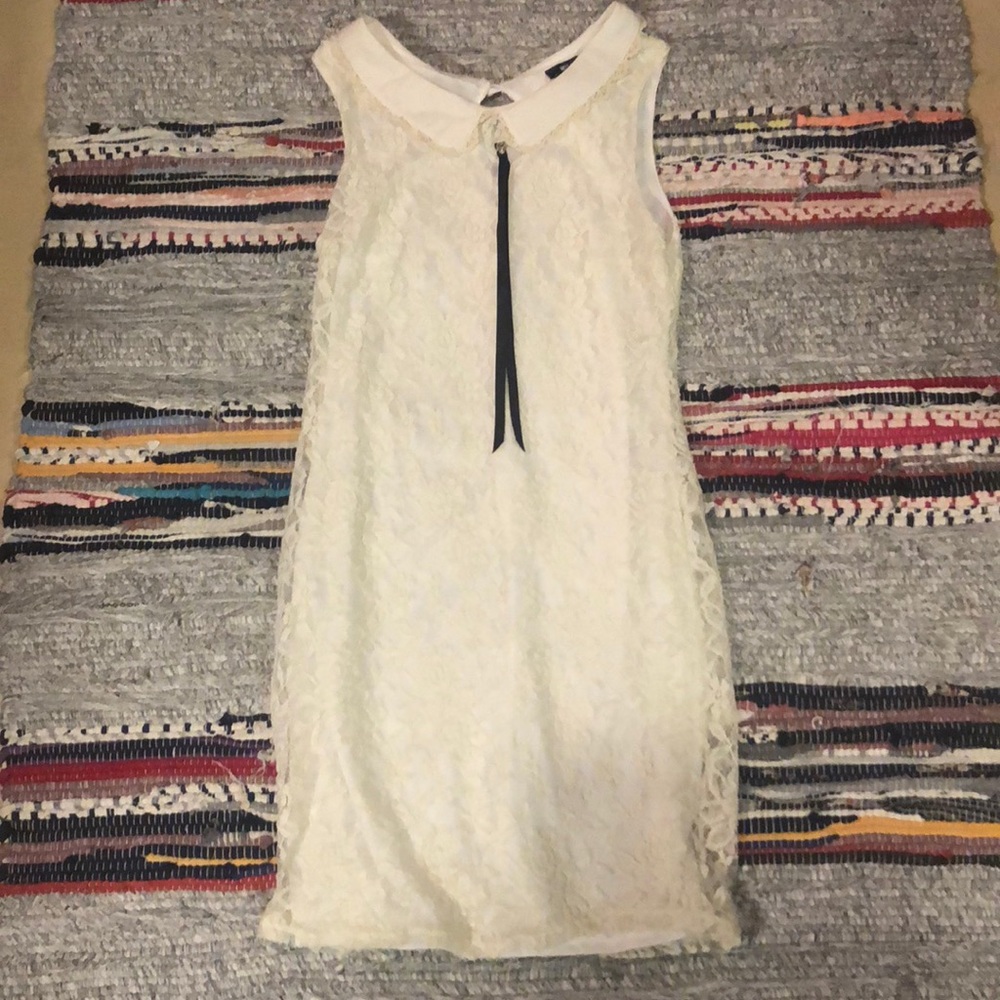 White lace hot topic dress